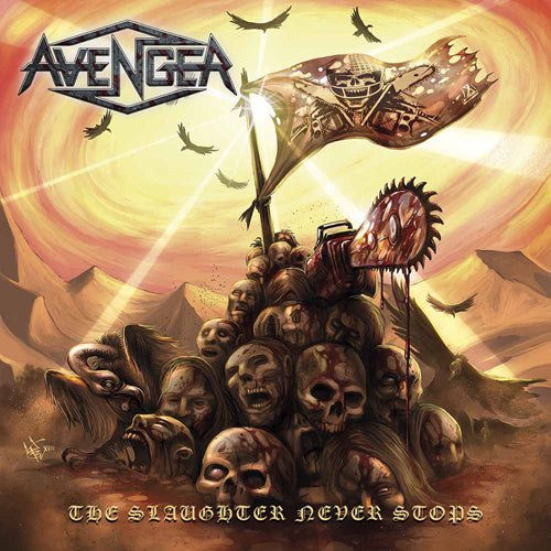 Avenger - The Slaughter Never Stops - uusi CD