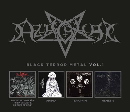 Azaghal - Black Terror Metal Vol 1 (4CD) - uusi CD