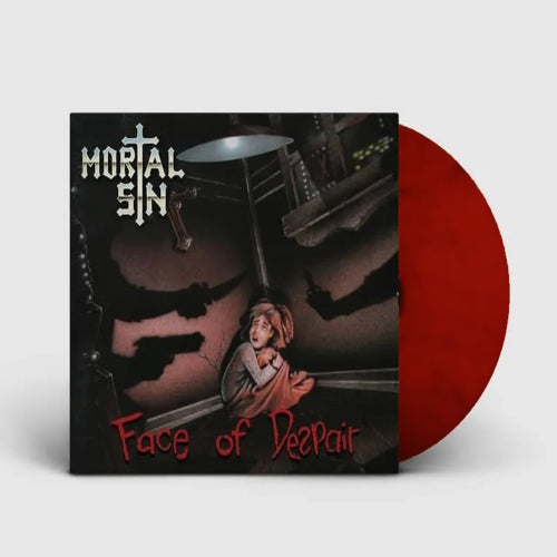 Mortal Sin - Face Of Despair (Dark Red Vinyl LP) - uusi LP