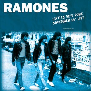 Ramones - Live In New York November 14th 1977 - uusi LP