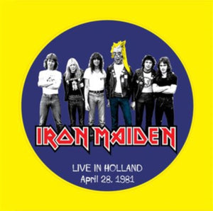 Iron Maiden - Live In Holland April 1981 (Picture Disc Vinyl LP) - uusi LP