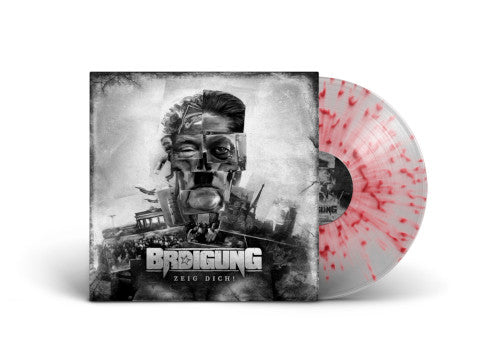 BRDigung - Zeig Dich! (Vinyl Gatefold Clear/Red Splatter) - uusi LP