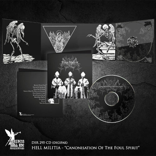 Hell Militia - Canonisation of the Foul Spirit (Digipack) - uusi CD