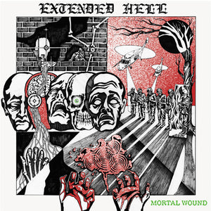 Extended Hell - Mortal Wound - uusi LP