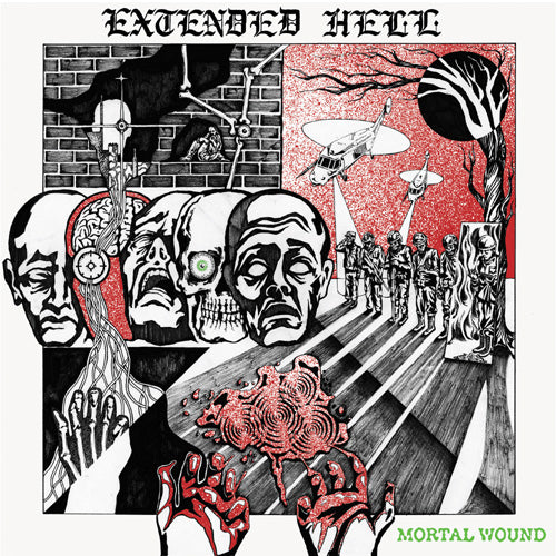 Extended Hell - Mortal Wound - uusi LP