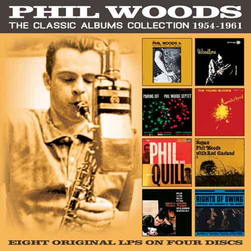 Woods Phil - Classic Albums Collection The (4 CD) 1954-1961 - uusi CD