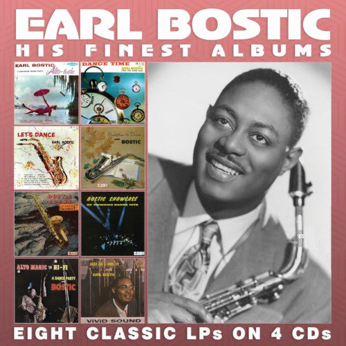 Bostic Earl - His Finest Albums 1953-63 (4 CD) - uusi CD