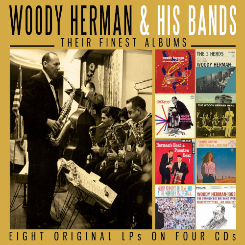 Woody Herman & His Bands - Their Finest Albums (4 CD) - uusi CD