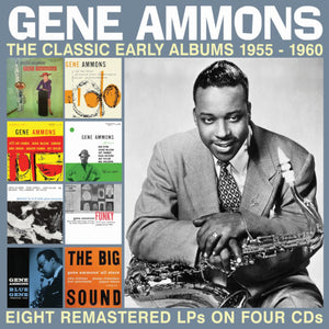 Ammons Gene - Classic Early Albums The 1955-1960 (4 CD) - uusi CD