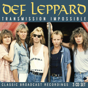 Def Leppard - Transmission Impossible (3 CD) - uusi CD