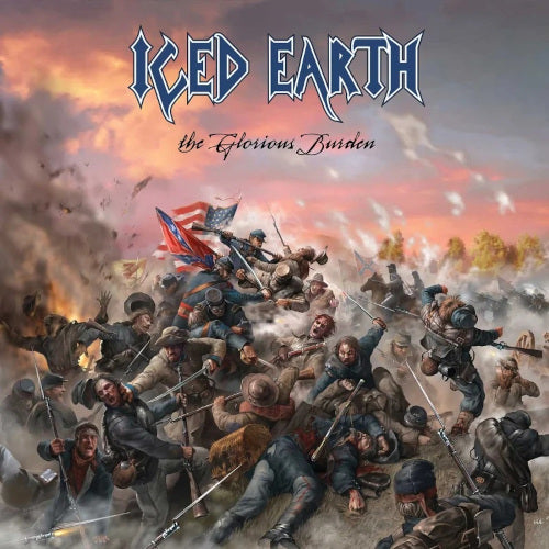 Iced Earth - Glorious Burden The (2 LP Splatter Vinyl) - uusi LP