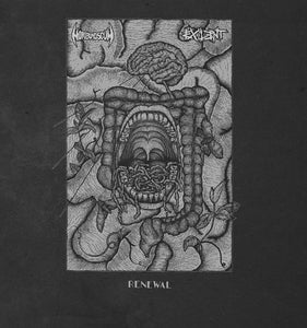 Exilent / Moribund Scum - Renewal (Split) - uusi LP