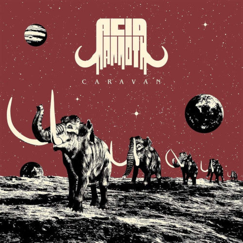 Acid Mammoth - Caravan (Black/Neon Green Vinyl LP) - uusi LP