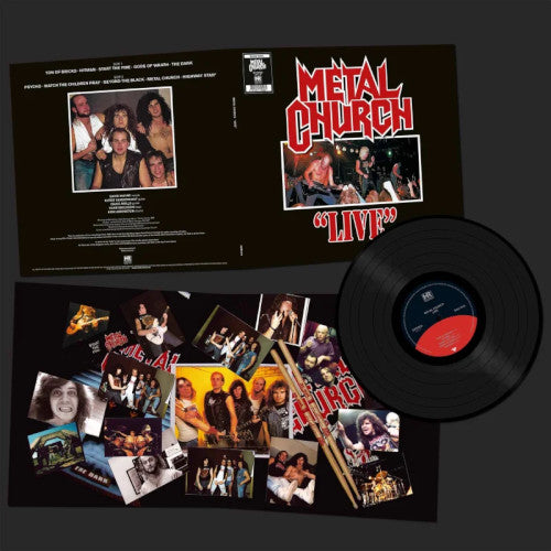 Metal Church - Live (Black Vinyl LP) - uusi LP