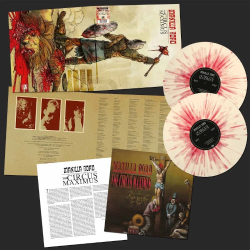 Manilla Road - Circus Maximus The (2 LP Splatter Vinyl) - uusi LP