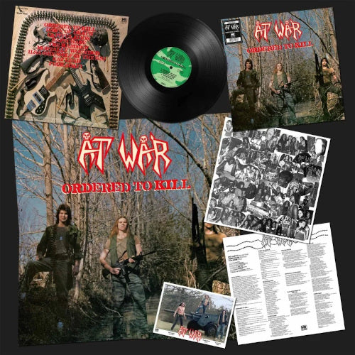 At War - Ordered to Kill (Vinyl LP) - uusi LP