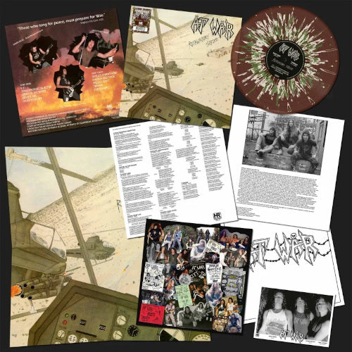 At War - Retaliatory Strike (Splatter Vinyl LP) - uusi LP