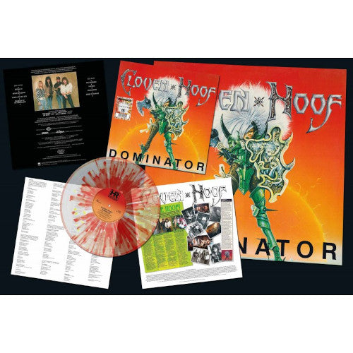 Cloven Hoof - Dominator (Fire Splatter Vinyl LP) - uusi LP