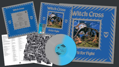 Witch Cross - Fit for Fight (Blue/Silver Vinyl LP) - uusi LP