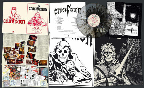 Crucifixion - After The Fox (White/Black Splatter Vinyl LP) - uusi LP