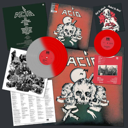 Acid - Acid (Red/Silver Vinyl LP + 7