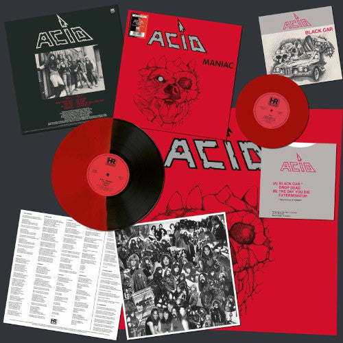 Acid - Maniac (Red/Black Vinyl LP + 7