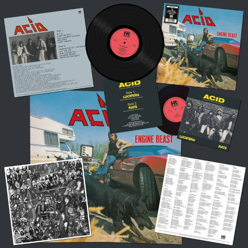 Acid - Engine Beast (Vinyl LP + 7