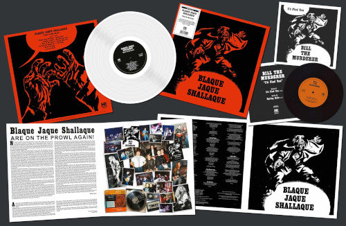 Blaque Jaque Shallaque - Blood On My Hands (White Vinyl LP + 7