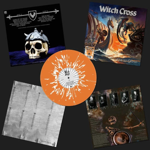 Witch Cross - Axe to Grind (Splatter Vinyl LP) - uusi LP