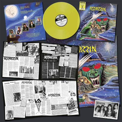 Assassin - Interstellar Experience (Yellow Vinyl LP) - uusi LP