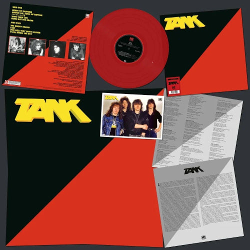 Tank - Tank (Red Vinyl LP) - LP uusi