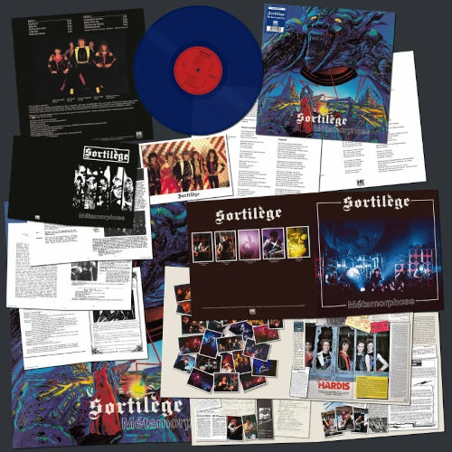 Sortilège - Métamorphose (Blue Vinyl LP) - uusi LP