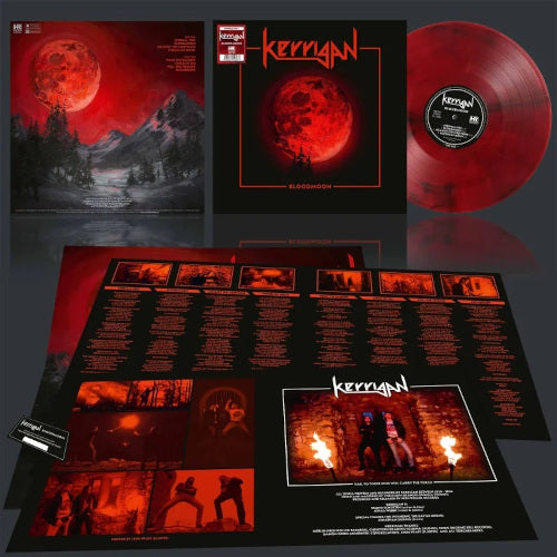 Kerrigan - Bloodmoon (Red Marbled Vinyl LP) - uusi LP