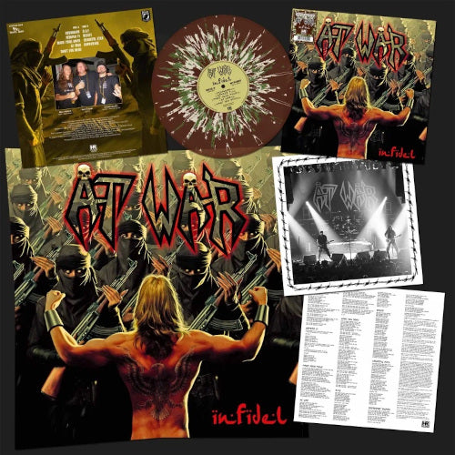 At War - Infidel (Splatter Vinyl LP) - uusi LP