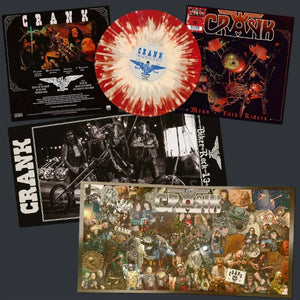 Crank - Mean Filth Riders (Splatter Vinyl LP) - uusi LP