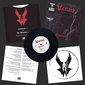 Warlord - Conquerors (7" Black Vinyl) - uusi LP