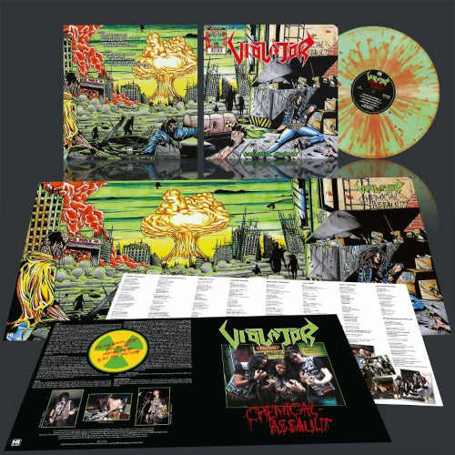 Violator - Chemical Assault (Splatter Vinyl LP) - uusi LP