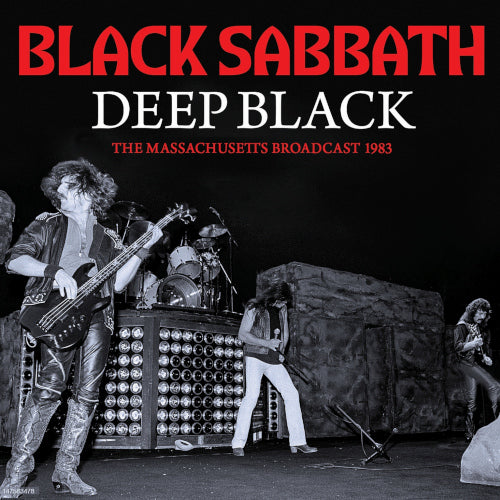 Black Sabbath - Deep Black (Live Broadcast 1983) - uusi CD