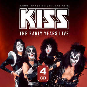 Kiss - Early Years Live The 1973-1975 (4 CD) - uusi CD