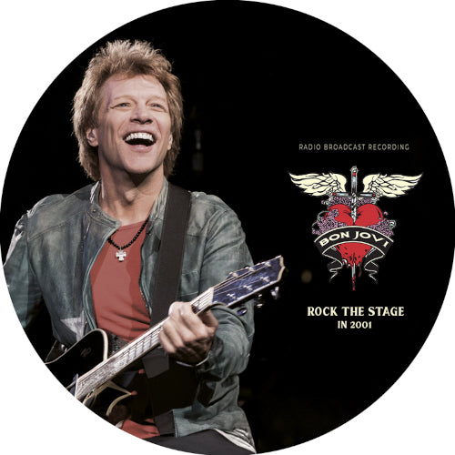 Bon Jovi - Rock the Stage in 2001 (Picture Disc Vinyl LP) - uusi LP