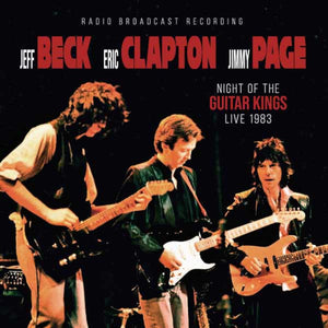 Beck, Clapton, Page - Night of the Guitar Kings 1983 (Red Vinyl LP) - uusi LP