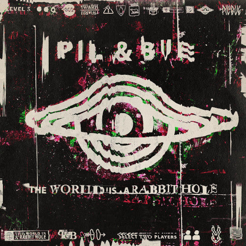 Pil & Bue - World Is A Rabbit Hole (Splatter Vinyl LP) - LP uusi