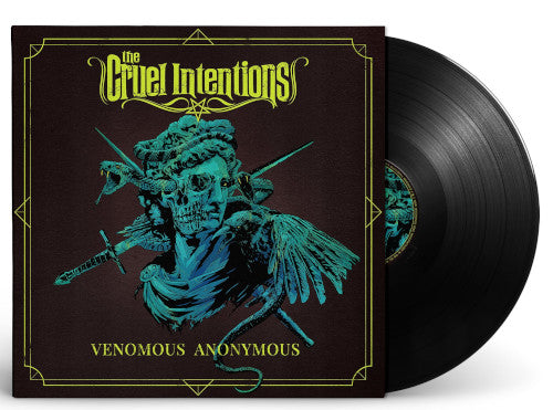 Cruel Intentions The - Venomous Anonymous (Black Vinyl + Signed Poster) - uusi LP