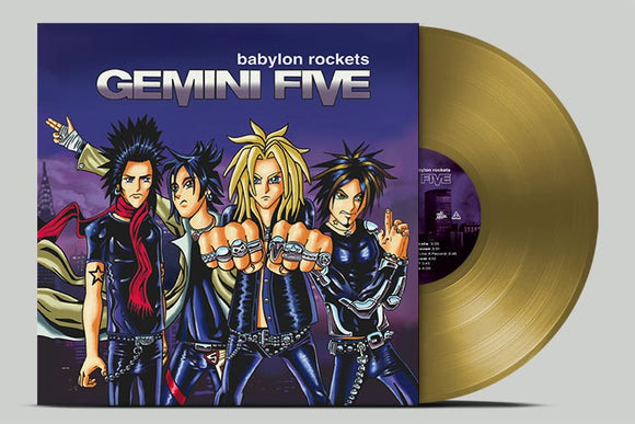 Gemini Five - Babylon Rockets (Gold Vinyl) - uusi LP