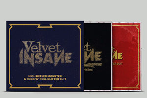 Velvet Insane - High Heeled Monster & Rock 'N' Roll Glitter Suit - uusi CD