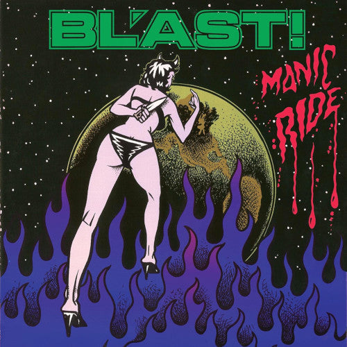 Bl'ast - Manic Ride (Purple Vinyl LP) - uusi LP