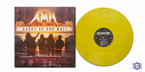 AMH (Adam and The Metal Hawks) - Hurry Up and Wait (Yellow Vinyl LP) - uusi LP