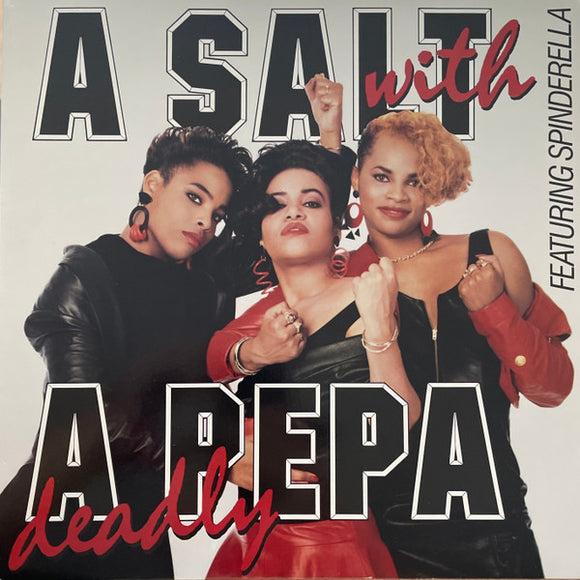 Salt 'N' Pepa - A Salt With A Deadly Pepa LP levy (käytetty)