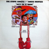 The Staple Singers - Let's Do It Again (Original Soundtrack) LP levy (käytetty)