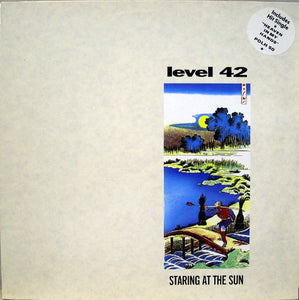 Level 42 - Staring At The Sun LP levy (käytetty)